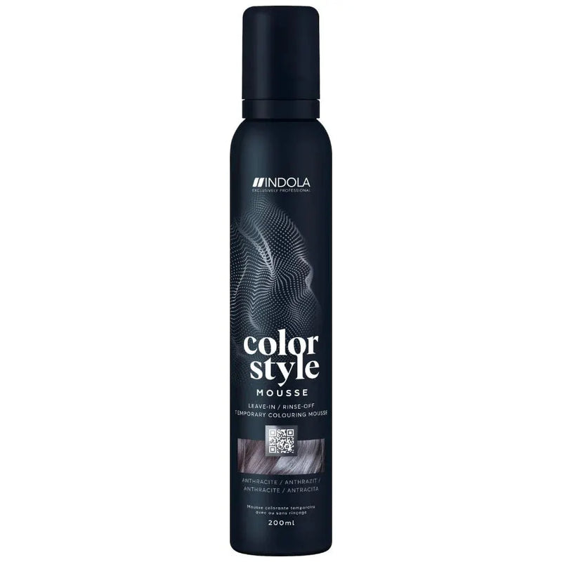INDOLA COLOR STYLE MOUSSE - ANTHRACITE 200ML