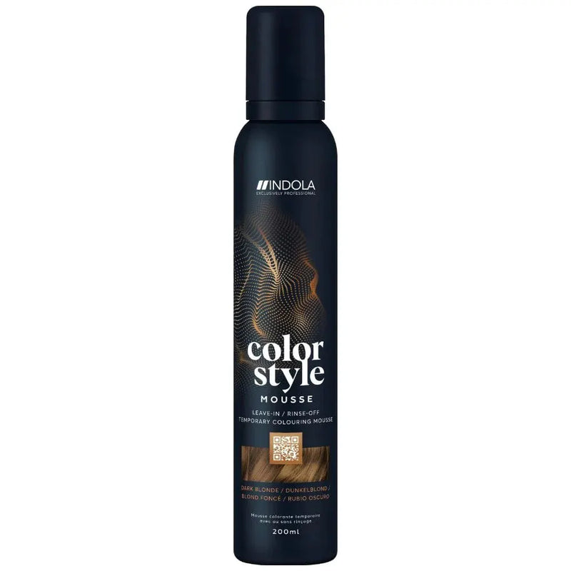 INDOLA COLOR STYLE MOUSSE - DARK BLONDE 200ML