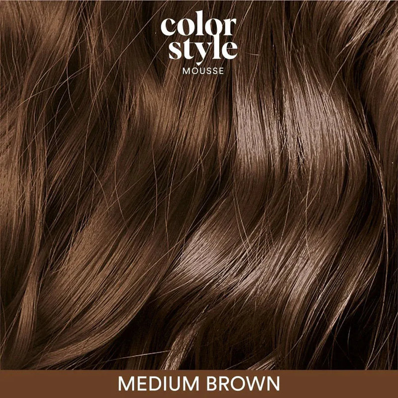 INDOLA COLOR STYLE MOUSSE - MEDIUM BROWN 200ML