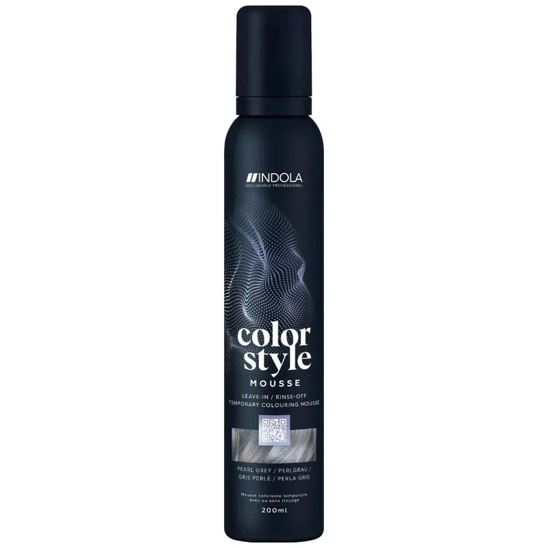 INDOLA COLOR STYLE MOUSSE - PEARL GREY 200ML