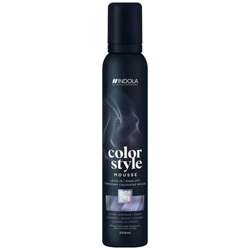 INDOLA COLOR STYLE MOUSSE - SILVER LAVENDER 200ML