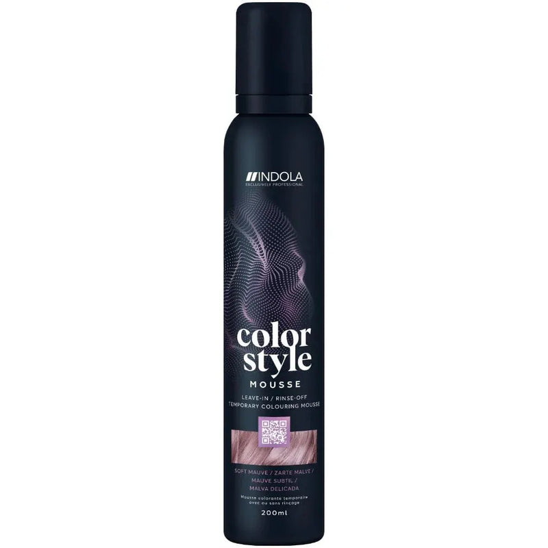 INDOLA COLOR STYLE MOUSSE - SOFT MAUVE 200ML