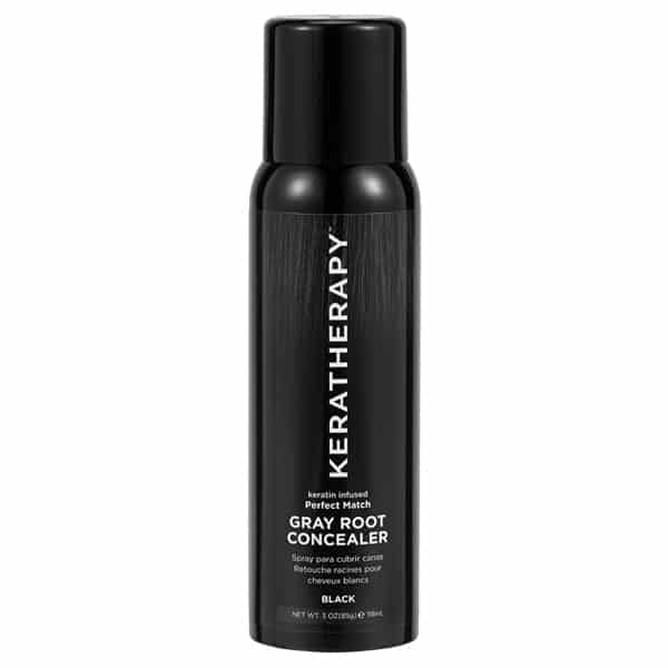 KERATHERAPY GRAY ROOT CONCEALER BLACK 118ML