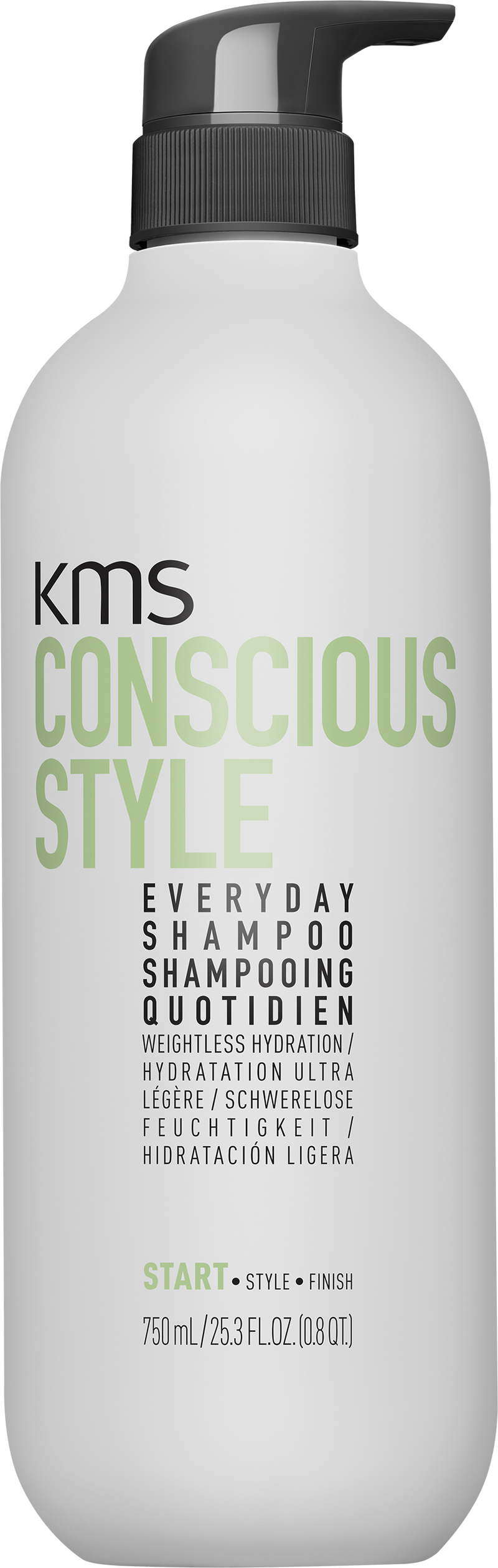 KMS CONSCIOUS STYLE EVERYDAY SHAMPOO 750ML