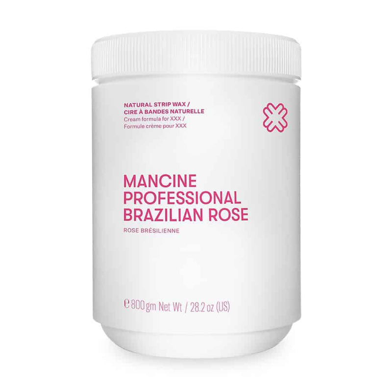 MANCINE BRAZILIAN ROSE STRIP WAX 800G