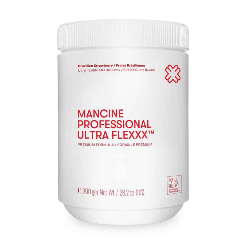 MANCINE BRAZILIAN STRAWBERRY STRIP WAX 800G