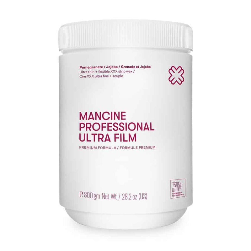 MANCINE ULTRAFILM POMEGRANATE &amp; JOJOBA STRIP WAX 800G