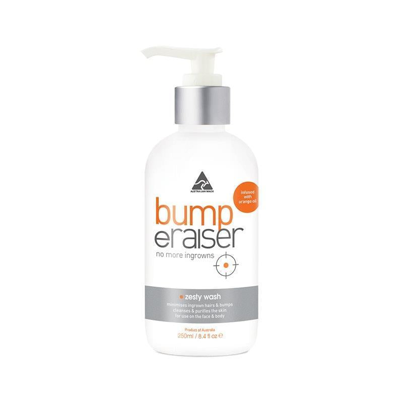 CARON BUMP ERAISER ZESTY ANTIBACTERIAL WASH 250ML