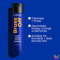 MATRIX TOTAL RESULTS BRASS OFF BLUE SHAMPOO 300ML