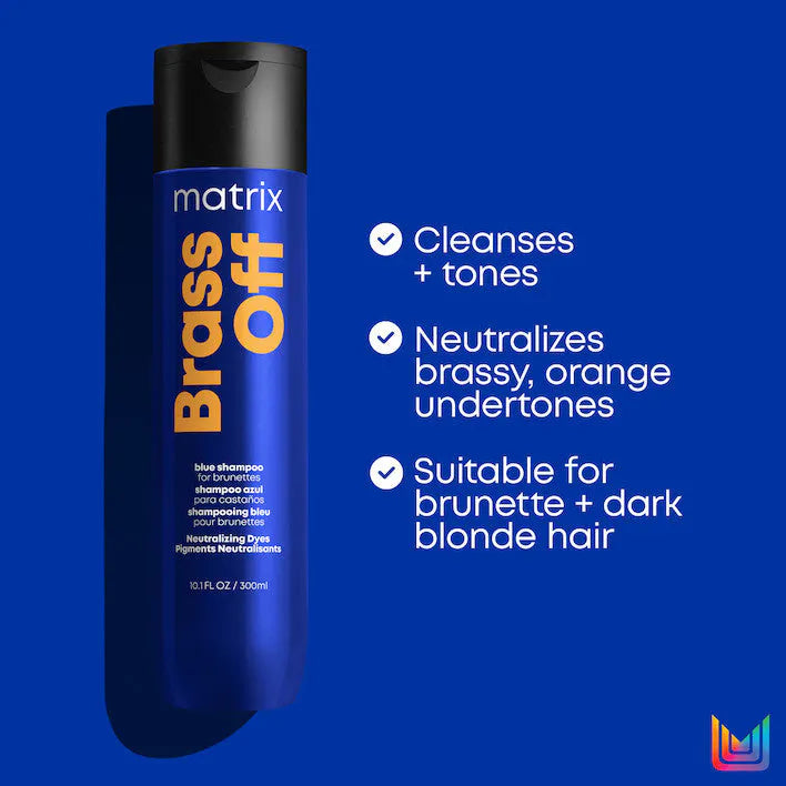 MATRIX TOTAL RESULTS BRASS OFF BLUE SHAMPOO 300ML