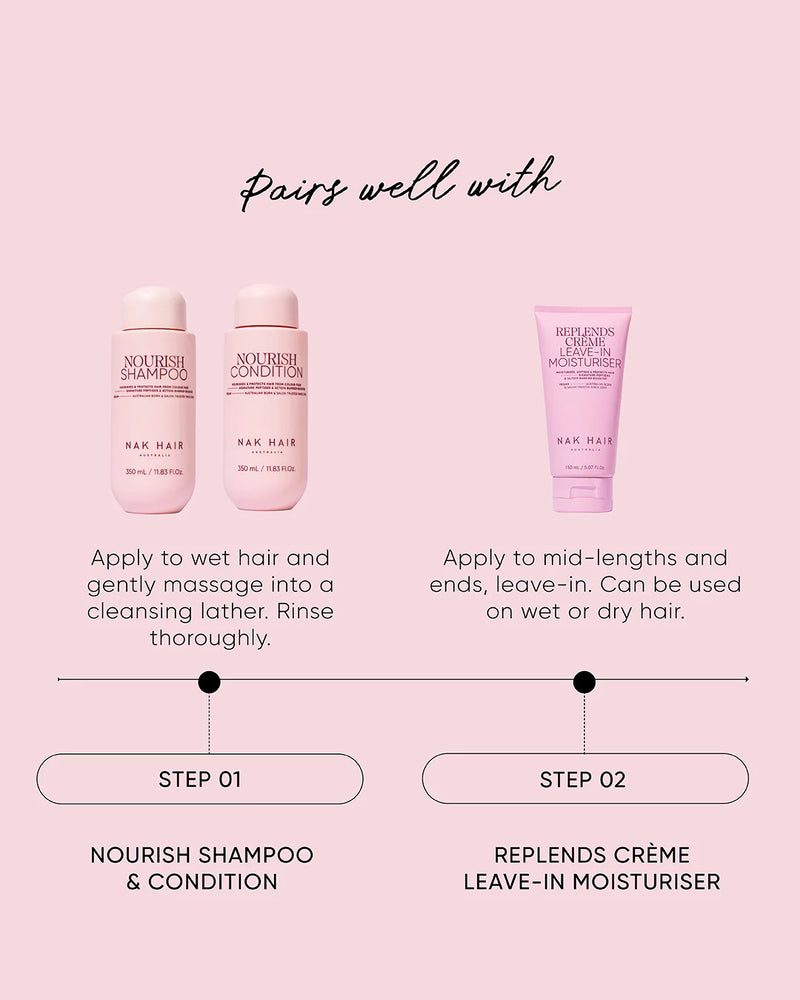 NAK HAIR SIGNATURE NOURISH SHAMPOO 350ML