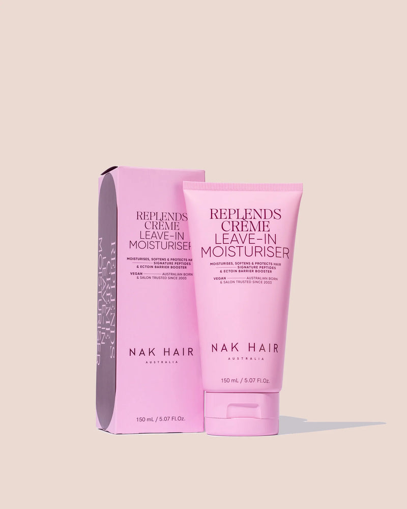 NAK HAIR SIGNATURE REPLENDS CREME - LEAVE IN MOISTURISER 150ML