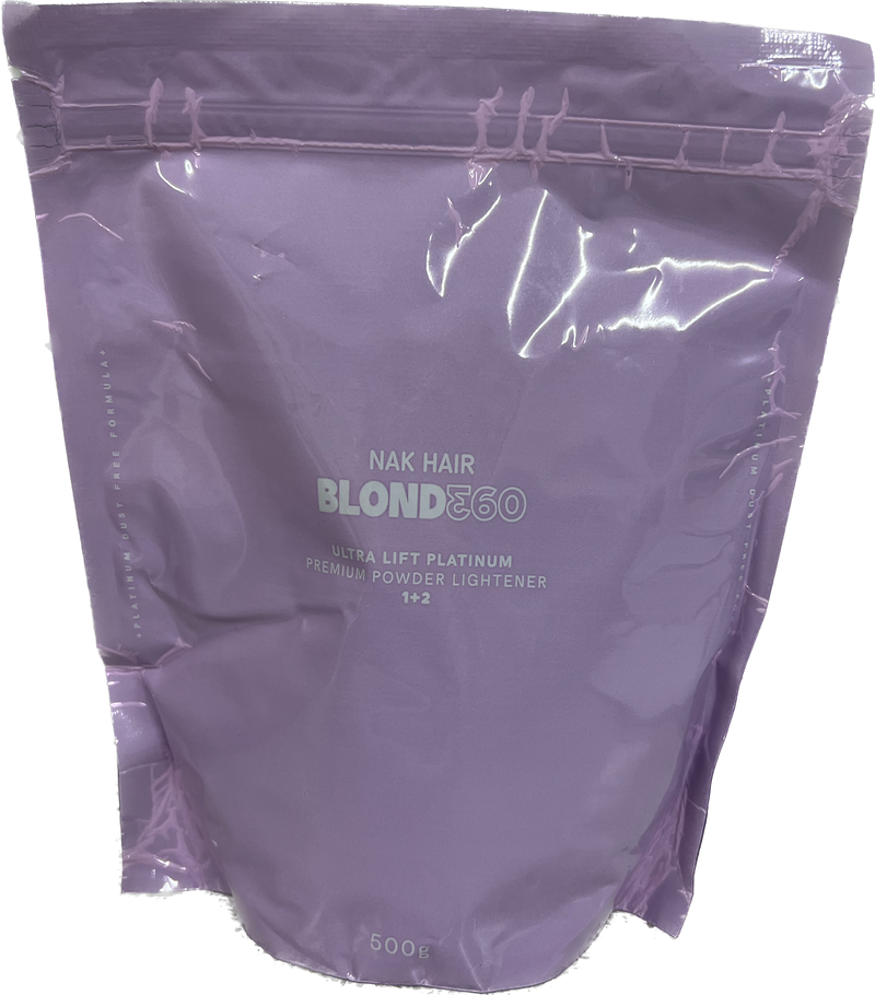 NAK ULTRA LIFT PLATINUM POWDER LIGHTENER 500G BLOND360