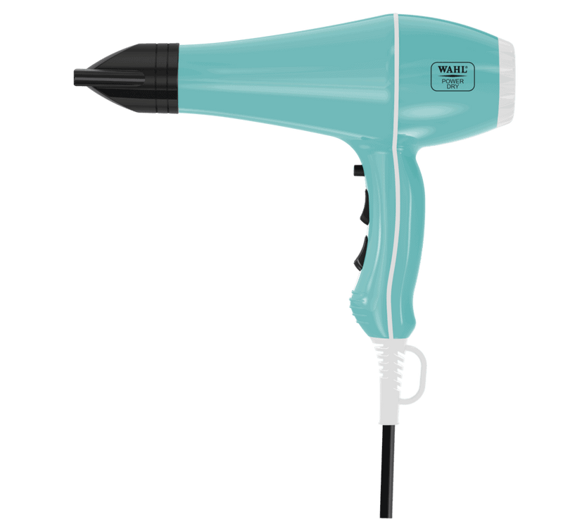 WAHL POWER DRY 2000W HAIRDRYER - AQUA