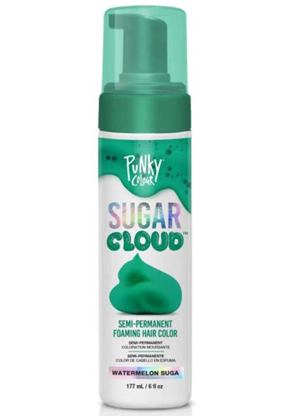 PUNKY COLOUR SUGAR CLOUD- GREEN WATERMELON SUGA