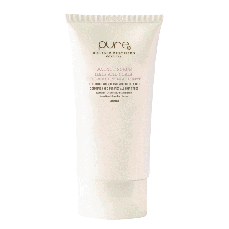 PURE WALNUT SCRUB HAIR AND SCALP PRE WASH TREATMENT 150ML