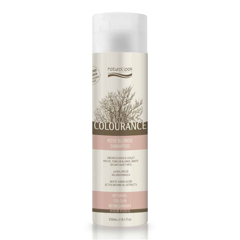 NATURAL LOOK COLOURANCE ROSE BLONDE SHAMPOO 250ML