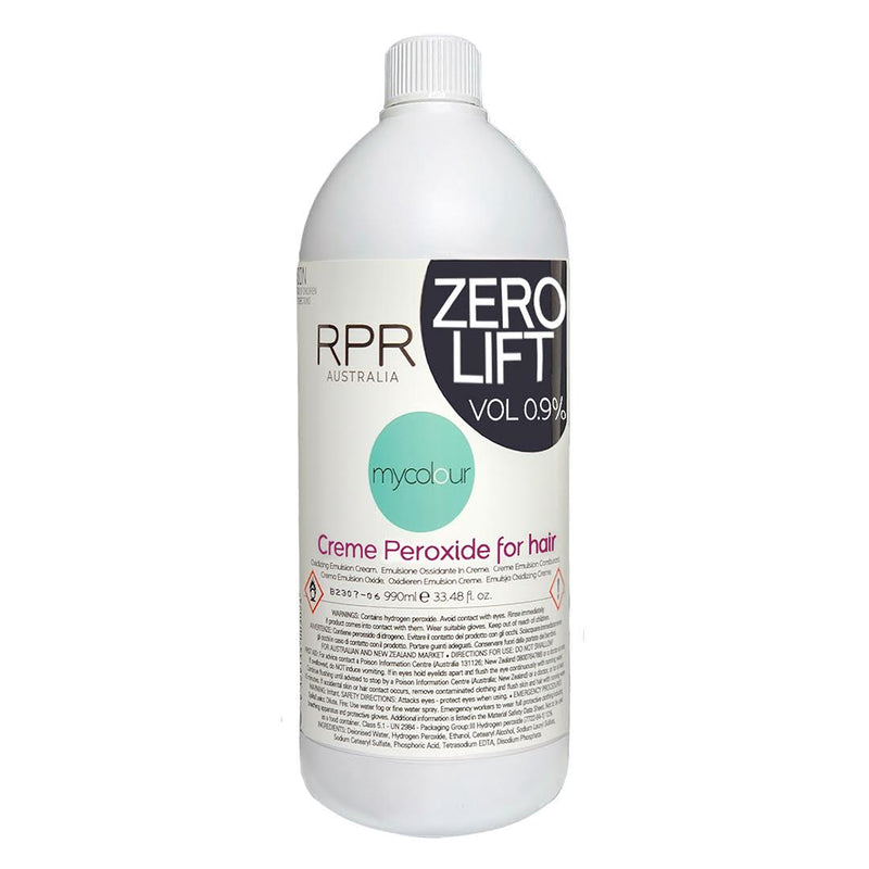 RPR MY COLOUR CREME PEROXIDE 1.05% ZERO LIFT 990ML