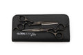 GLOBAL SCISSORS RAVEN MATTE BLACK BUNDLE - 6 OR 7 INCH SCISSOR AND 6 INCH THINNER