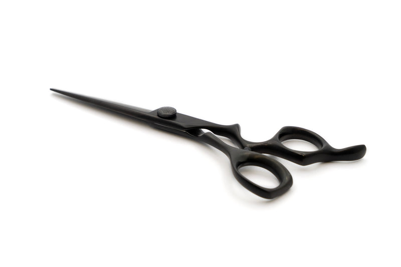 GLOBAL SCISSORS RAVEN MATTE BLACK BUNDLE - 6 OR 7 INCH SCISSOR AND 6 INCH THINNER