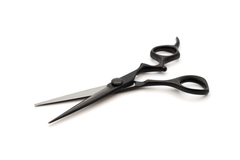 GLOBAL SCISSORS RAVEN MATTE BLACK BUNDLE - 6 OR 7 INCH SCISSOR AND 6 INCH THINNER