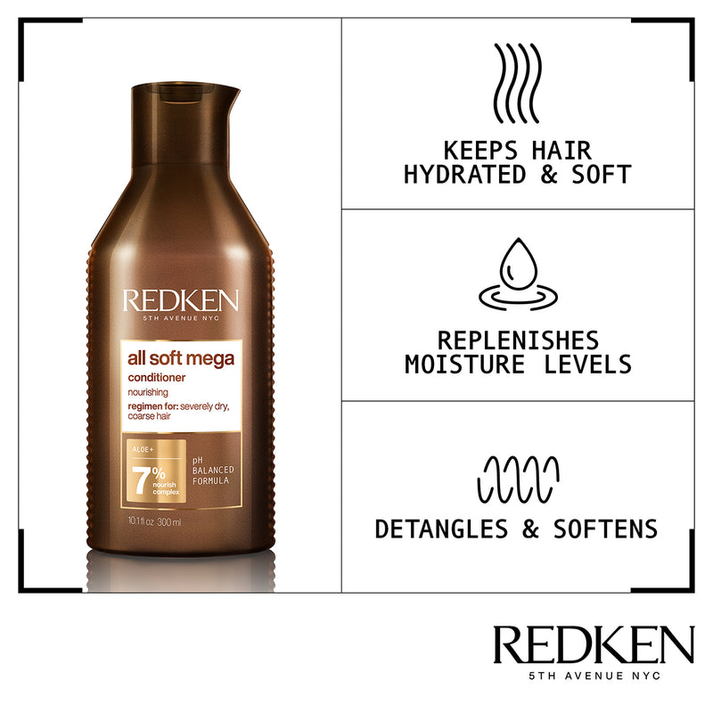 REDKEN ALL SOFT MEGA CONDITIONER 300ML