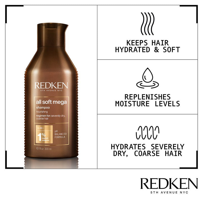 REDKEN ALL SOFT MEGA SHAMPOO 300ML