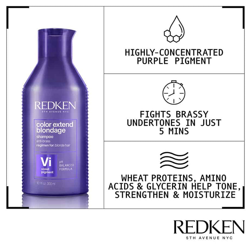REDKEN COLOR EXTEND BLONDAGE SHAMPOO 300ML