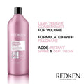 REDKEN VOLUME INJECTION CONDITIONER 1 LITRE