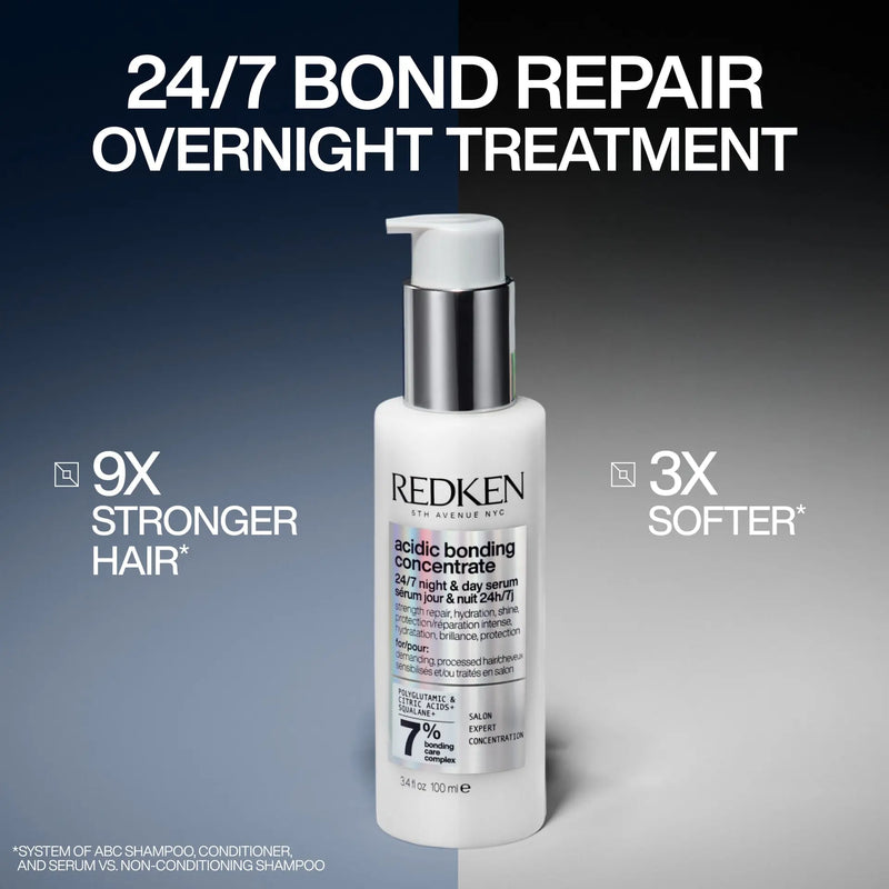REDKEN ACIDIC PERFECTING CONCENTRATE 24/7 NIGHT AND DAY SERUM 100ML