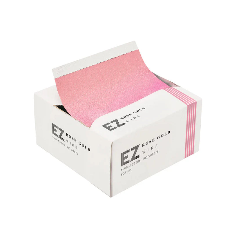 EZ FOIL POP UP ROSE GOLD WIDE 500 SHEETS