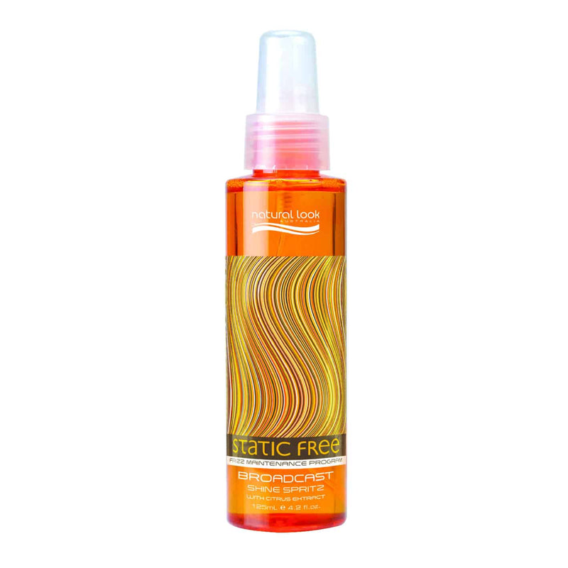 NATURAL LOOK STATIC FREE BROADCAST SHINE SPRITZ 125ML