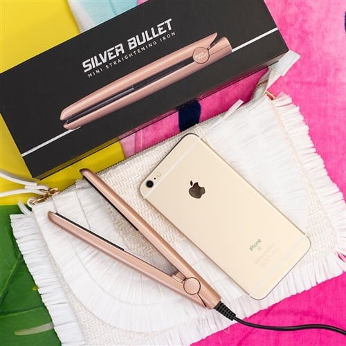 SILVER BULLET MINI STRAIGHTENING IRON - GOLD