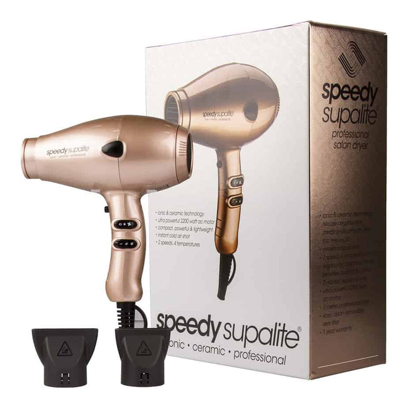 SPEEDY SUPALITE HAIRDRYER GOLD