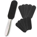 ARTISTS CHOICE STAINLESS STEEL FOOT FILE &amp; REPLACEMENT PADS