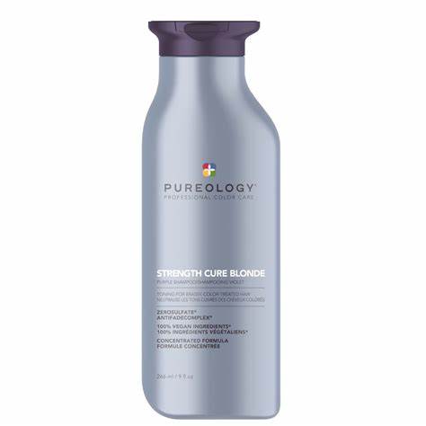 PUREOLOGY STRENGTH CURE BLONDE SHAMPOO 266ML