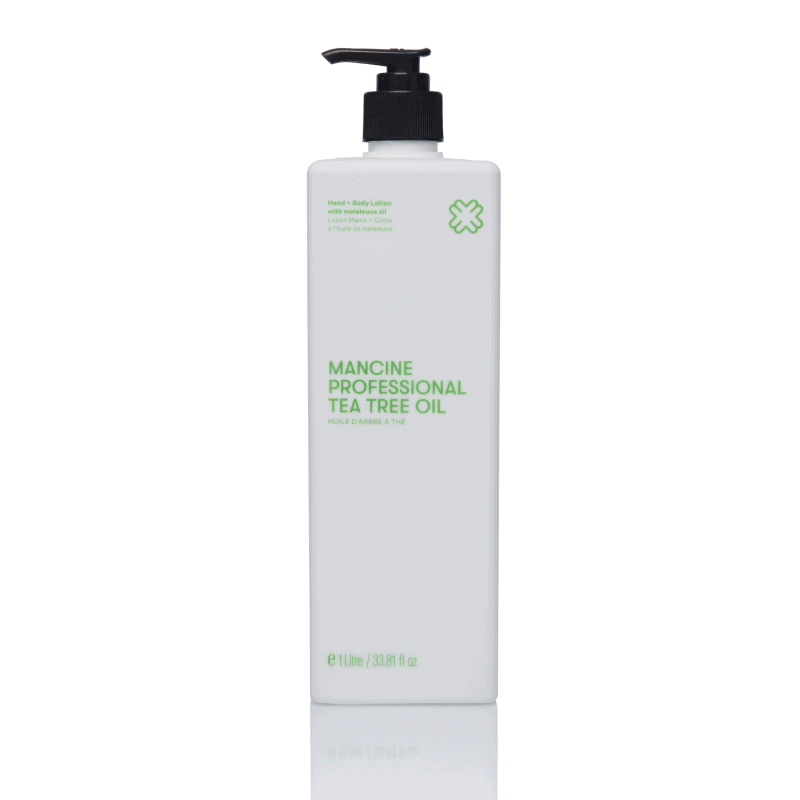 MANCINE TEA TREE OIL HAND BODY LOTION 1LT