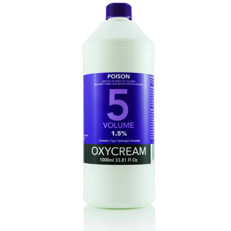 OXYCREAM 5 VOL 1.5% VIOLET 1L