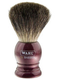 WAHL TRADITIONAL BARBERS BADGER BRISTLE SHAVING BRUSH