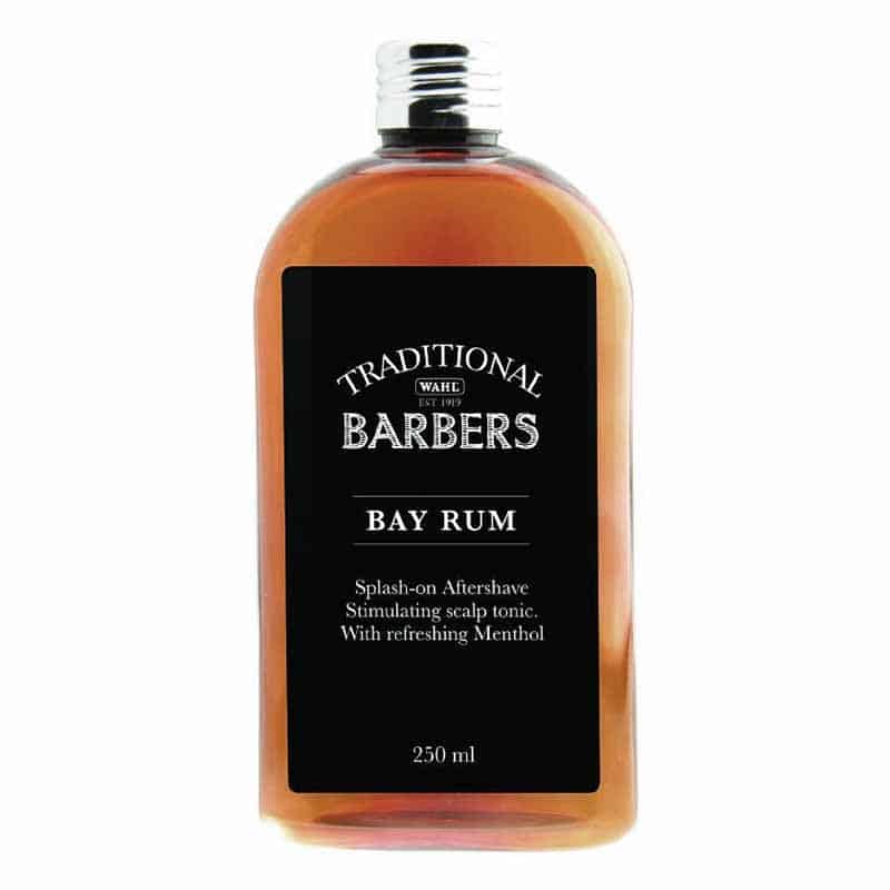 WAHL TRADITIONAL BARBERS BAY RUM AFTERSHAVE 250ML