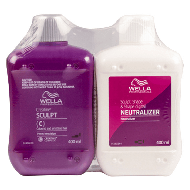 WELLA CREATINE SCULPT PERM KIT - NORMAL TO RESISTANT