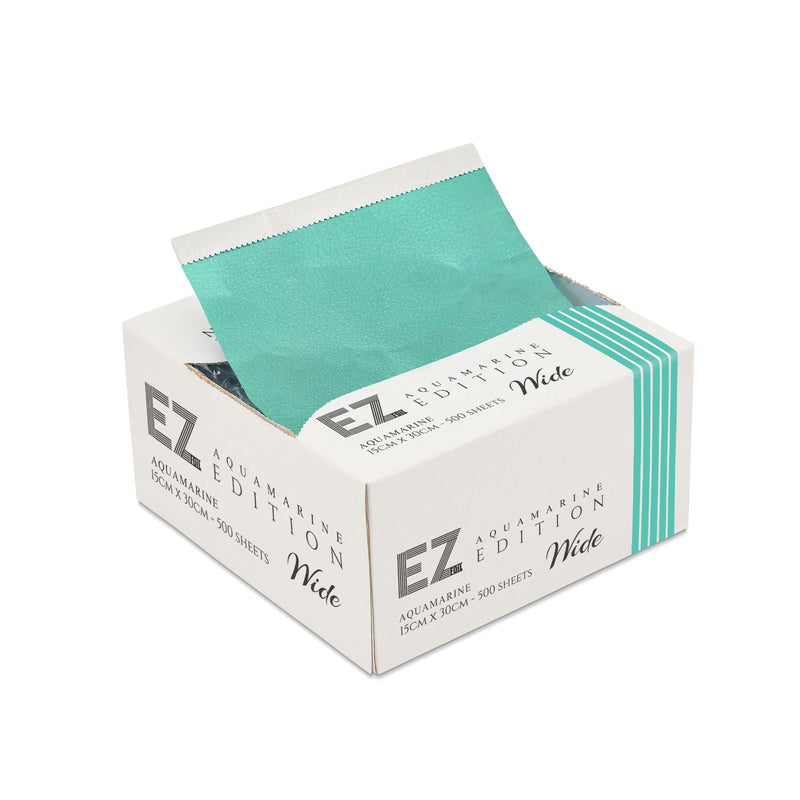 EZ FOIL POP UP AQUAMARINE WIDE 500 SHEETS