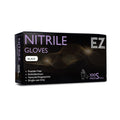 EZ ESSENTIALS NITRILE GLOVES BLACK 100 PACK - SMALL