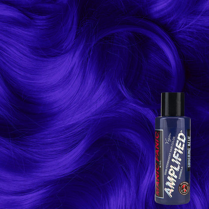 MANIC PANIC SHOCKING BLUE AMPLIFIED HAIR DYE 118ML