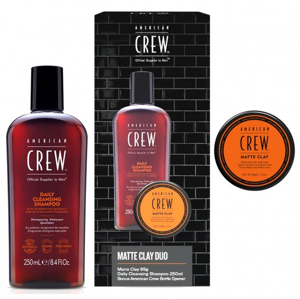 AMERICAN CREW MATTE CLAY DUO