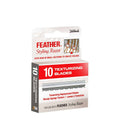 FEATHER STYLING RAZOR TEXTURIZING BLADES - 10PK