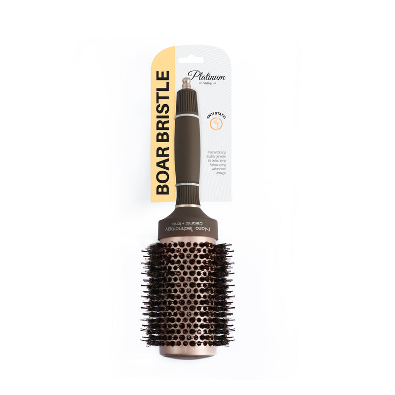 PLATINUM STYLING BOAR BRISTLE BRUSH 53MM