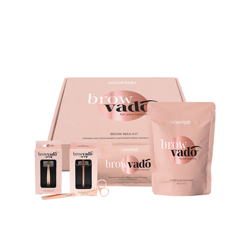 CARONLAB BROWVADO BROW WAXING KIT - LIMITED EDITION