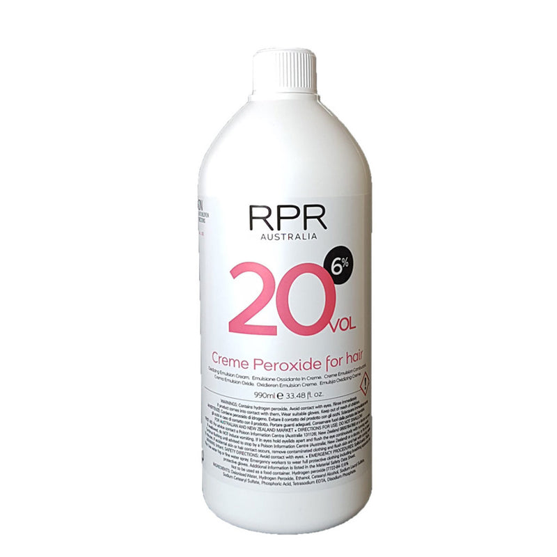 RPR MY COLOUR CREME PEROXIDE 6% 20VOL 990ML