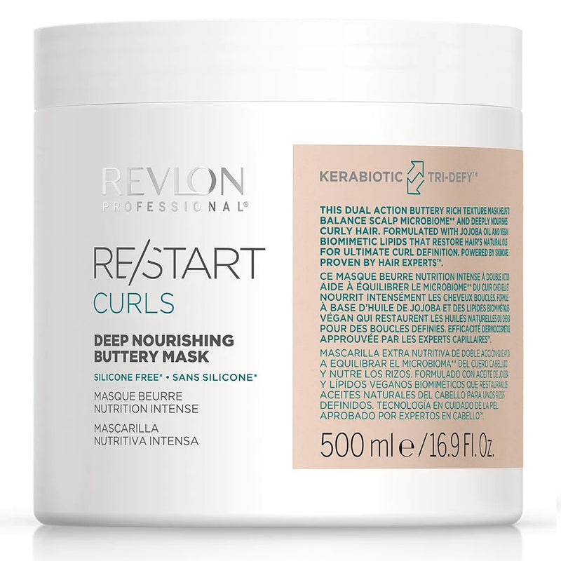 REVLON RESTART CURLS DEEP NOURISHING BUTTERY MASK 500ML